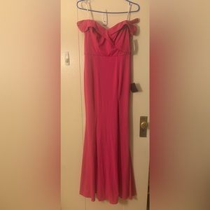 Lulus pink prom dress. Size small